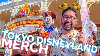 100+ NEW Merchandise for the Tokyo Disneyland 40th Anniversary!