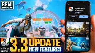 BGMI NEW UPDATE 3.3 : Leaked Features, All Changes, Sanhok, & More - NATURAL YT