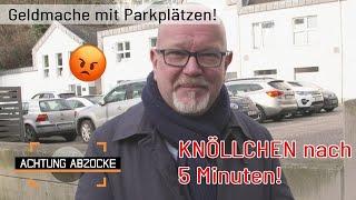 Da geht's um's GELDMACHEN!  Privatfirma ZOCKT mit "reservierten" Parkplätzen ab! | Achtung Abzocke