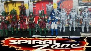 RETRO-WED: SPIRAL ZONE ENTIRE TOY LINE OF FIGURES AND ACCESSORY PACKS