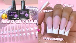 TRYING BTARTBOX NEW XL SOFT GEL NAILS  | COQUETTE INSPIRED NAIL ART | EASY GEL X NAIL PREP