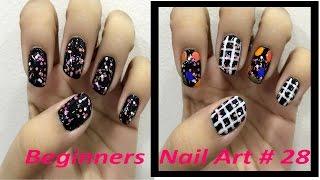 Nail Art for Beginners # 28 | No tools needed