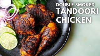Pan Smoked Tandoori Chicken on Stove Top