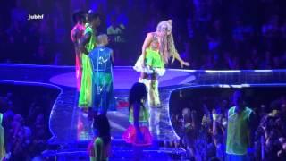 Lady Gaga stops a fight at concert(The Artrave - The Artpop Ball) (live in Antwerp) Sportpaleis