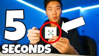 HOW TO SOLVE A RUBIK'S CUBE IN 5 SECONDS (EASY)