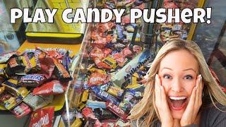 CHOCOLATE CLAW MACHINE - CANDY PUSHER ARCADE