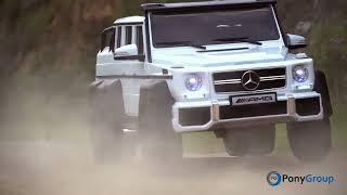 Детский электромобиль Mercedes-Benz G63 AMG 4x4