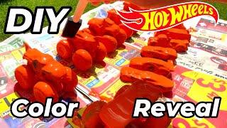 DIY Hot Wheel COLOR REVEAL Color Shifters PAINTING Tutorial: Painting Tips and Tricks.