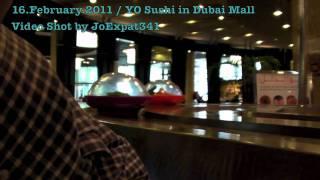 YO ! Sushi in Dubai Mall - دبي الامارات العربية المتحدة