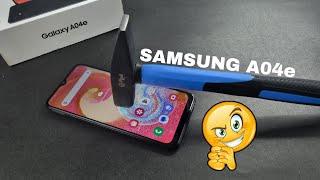 Samsung Galaxy A04e Screen Scratch & Front Glass Durability Test ️