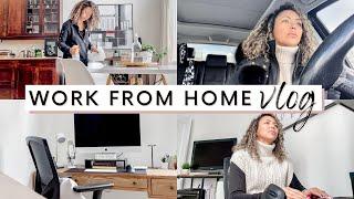 WFH VLOG: Productive Morning, GRWM, Virtual Meetings, Short Work Day