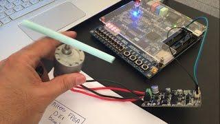 FPGA Project: Controlling a Gear DC motor with FPGA