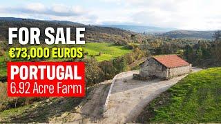 Portugal Farm Paradise for Sale! 2 Stone Houses, Stunning Views & Renovation Ready 