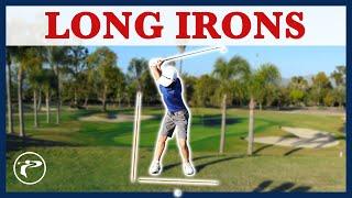 Golf Long Iron Tips - Left Pocket/Right Shoulder