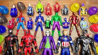 AVENGERS TOYS-Action Figures-unboxing superhero eggs-Hulk, Ironman,Thor, Spiderman-Toys. 11