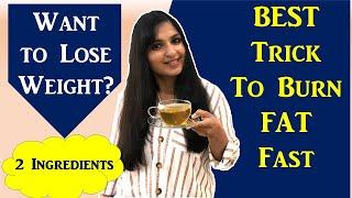 2 Ingredients & Drink This Before Bedtime And Lose Weight Overnight!