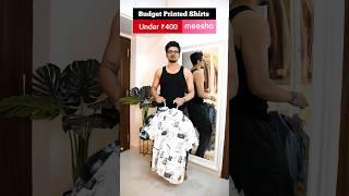 Budget Printed Shirts Under ₹400 Meesho  #meeshohaul #meesho #printedshirts #shortsvideo #shorts