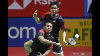 LIVE  Mohammad Ahsan/Hendra Setiawan VS Pramudya Kusumawardana/Andika Ramadiansyah score only