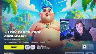 Ninja Searched Low Taper Fade On Fortnite..