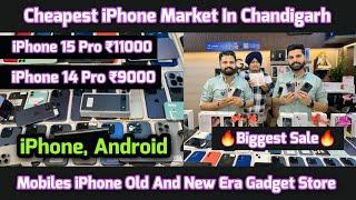 Cheapest iPhone Market In Chandigarh | Mobile Market In Chandigarh | Old New Mobiles | Price Drop