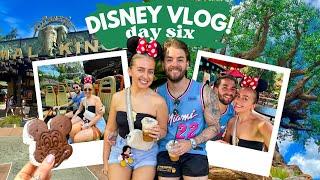 WALT DISNEY WORLD VLOG!  DAY 6  Animal Kingdom | Magic Kingdom  | Disney Springs - De-Luxe Burger