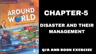 Chapter 5 disaster and their management|| questions answer and Book exercise|| icse around the world