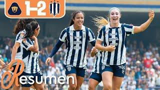 PUMAS 1-2 RAYADAS J15 | Las CAMPEONAS conquistan C.U.