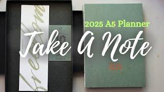 2025 A5 Take a Note Planner Unboxing + Review!