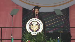 Commencement 2024 - Student Speaker Sarah Chen