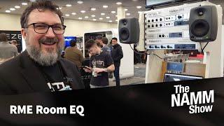 NAMM 2024: RME Room EQ/Crossfeed Additions to TotalMix FX