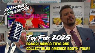 New York Toy Fair 2025: Bandai Namco Toys and Collectibles America Booth Tour with Justin Cavender!