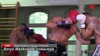 Borys Mańkowski nokautuje na sparingu przed KSW 24