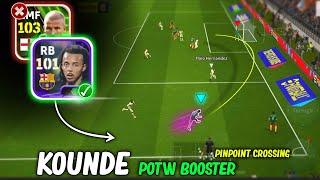 Omg!  Potw kounde cooking more than Beckham - pinpoint crossing, offense️ defense 