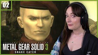 Why is he kinda...  | Metal Gear Solid 3: Snake Eater - Ep.2 | First Playthrough [Hard Mode]