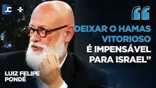 Pondé diz que OBJETIVO DO HAMAS é DESTRUIR Israel e acusa esquerda de ANTISSEMITISMO