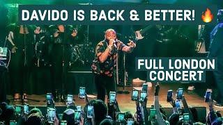 Davido live in London | Timeless album performance | Full Concert in 4K