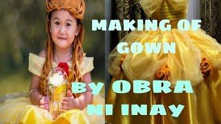 MAKING of HANNAH SOFIA'S gown/ maribelsison channel