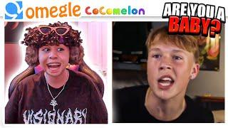 BABY FACE TROLLING ON OMEGLE!