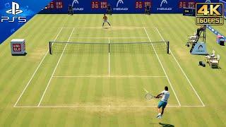 Matchpoint - Tennis Championships (PS5) Nick Kyrgios vs Carlos Alcaraz Gameplay @ 4K 60ᶠᵖˢ 