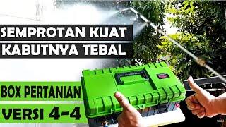 Paket Pompa Box Semprot Pertanian Tanpa Gendong V4.4 Dual Motor DC - SIMPEL KUAT DAN BERTENAGA