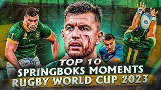 The Springboks Dominated Rugby World Cup 2023 - Top 10 South African Moments