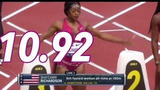 2022 Prefontaine Classic: Elaine Thompson & Sha'Carri Richardson 100m v Elaine Thompson