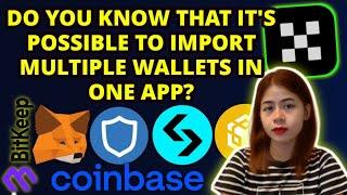 HOW TO IMPORT MULTIPLE NON-CUSTODIAL WALLETS IN ONE APP, SIMPLE AND EASY TRACKING OF YOUR ASSETS!