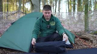 Camping Bett mit 136Kg Traglast | 4 K Video | Werbung