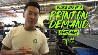 Inside Look of a Print on Demand Company - Awkward Styles