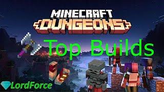 Minecraft Dungeons Top builds for apoc+20