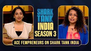 Women Entrepreneurs ने अपने Pitches से किया Sharks को Impress | Shark Tank India S3 | Compilation