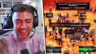 Mizkif loses WoW Leader role 10mins in