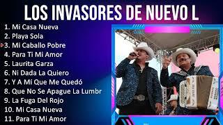 L o s I n v a s o r e s D e N u e v o L e ó n 2023 [1 HORA] - Mejores Canciones, Mejores Exitos,...