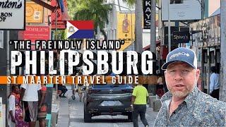 Philipsburg St Maarten Travel Tour Guide 2025 4K